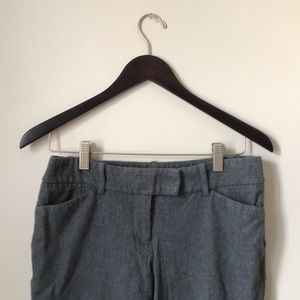 Mossimo grey cropped pants